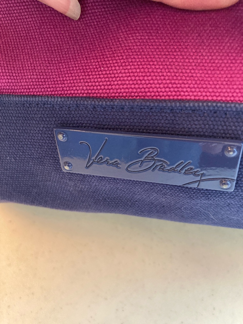 Vera Bradley Large Floral Canvas & Quilted Backpack - Picture 5 of 12